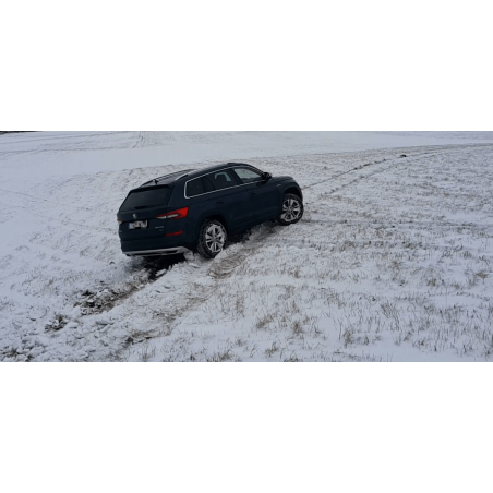 Taxi jízda na sněhu v...